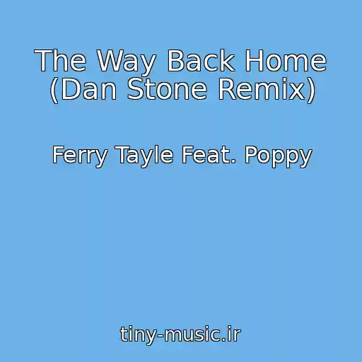 کاور آهنگ The Way Back Home (Dan Stone Remix) از Ferry Tayle Feat. Poppy