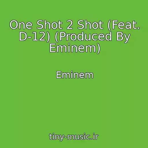 کاور آهنگ One Shot 2 Shot (Feat. D-12) (Produced By Eminem) از Eminem