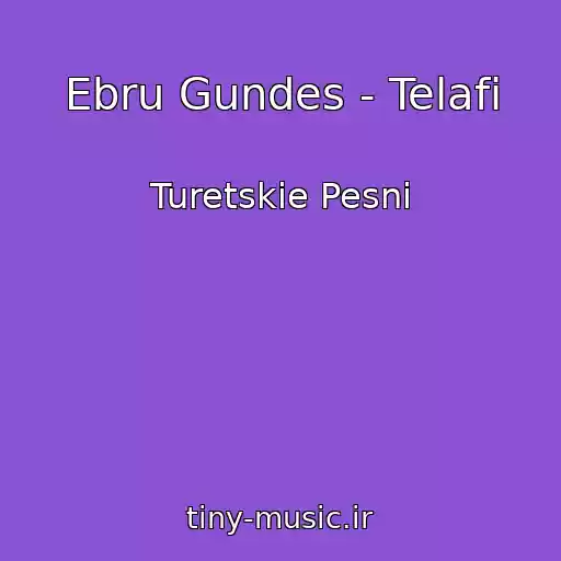 کاور آهنگ Ebru Gundes - Telafi از Turetskie Pesni