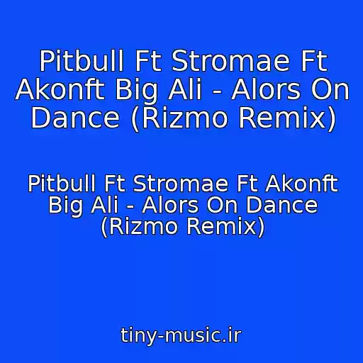 کاور آهنگ Pitbull Ft Stromae Ft Akonft Big Ali - Alors On Dance (Rizmo Remix) از Pitbull Ft Stromae Ft Akonft Big Ali - Alors On Dance (Rizmo Remix)