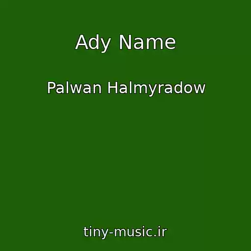 کاور آهنگ Ady Name از Palwan Halmyradow