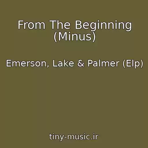 کاور آهنگ From The Beginning (Minus) از Emerson, Lake & Palmer (Elp)