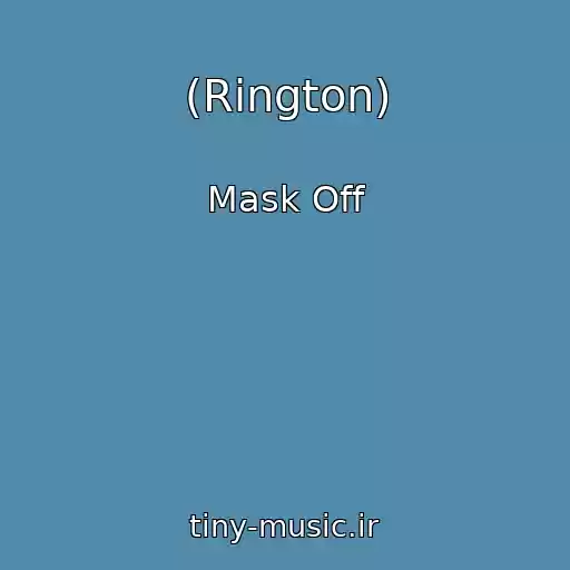 کاور آهنگ (Rington) از Mask Off