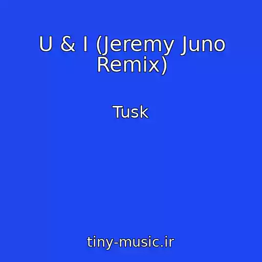 کاور آهنگ U & I (Jeremy Juno Remix) از Tusk