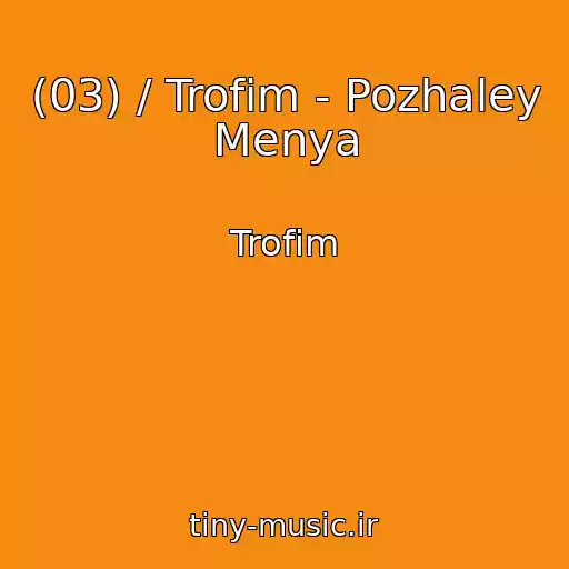 کاور آهنگ (03) / Trofim - Pozhaley Menya از Trofim