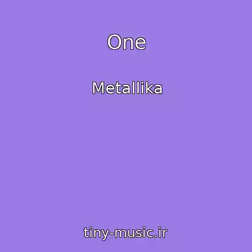 کاور آهنگ One از Metallika