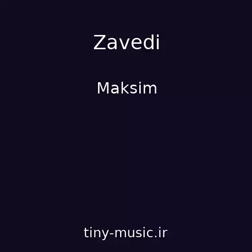 کاور آهنگ Zavedi از Maksim
