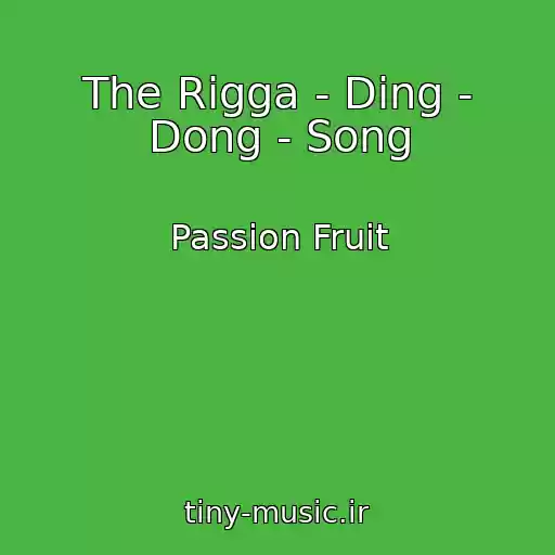 کاور آهنگ The Rigga - Ding - Dong - Song از Passion Fruit