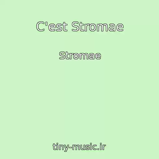کاور آهنگ C'est Stromae از Stromae