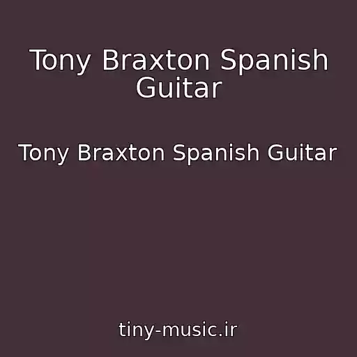 کاور آهنگ Tony Braxton Spanish Guitar از Tony Braxton Spanish Guitar