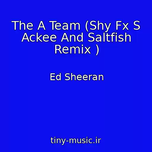 کاور آهنگ The A Team (Shy Fx S Ackee And Saltfish Remix ) از Ed Sheeran