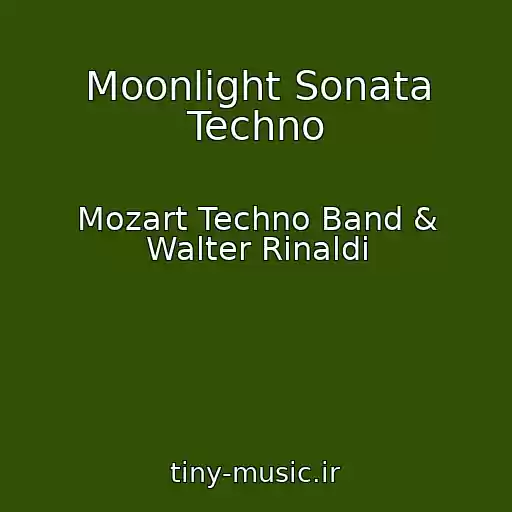 کاور آهنگ Moonlight Sonata Techno از Mozart Techno Band & Walter Rinaldi