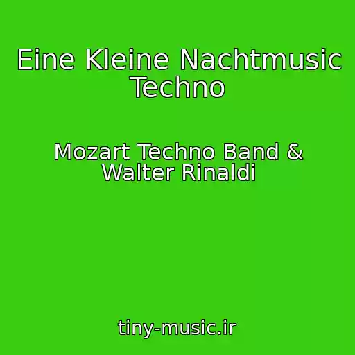کاور آهنگ Eine Kleine Nachtmusic Techno از Mozart Techno Band & Walter Rinaldi