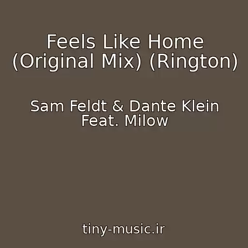 کاور آهنگ Feels Like Home (Original Mix) (Rington) از Sam Feldt & Dante Klein Feat. Milow