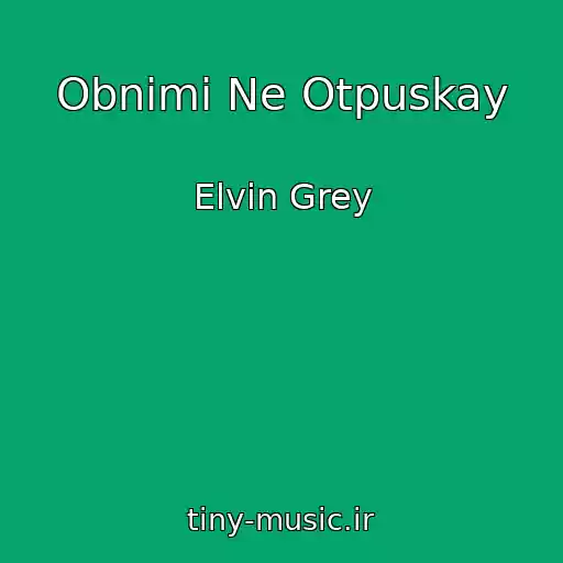 کاور آهنگ Obnimi Ne Otpuskay از Elvin Grey