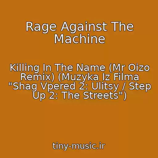 کاور آهنگ Rage Against The Machine از Killing In The Name (Mr Oizo Remix) (Muzyka Iz Filma "Shag Vpered 2: Ulitsy / Step Up 2: The Streets")