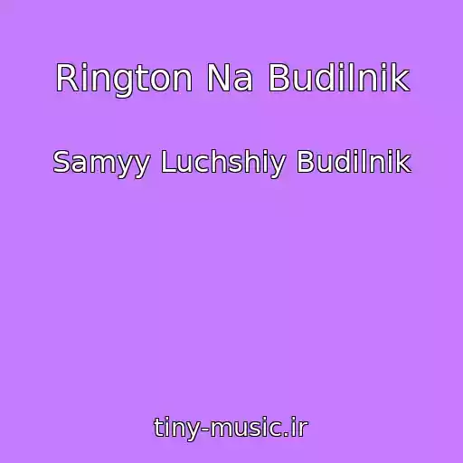 کاور آهنگ Rington Na Budilnik از Samyy Luchshiy Budilnik