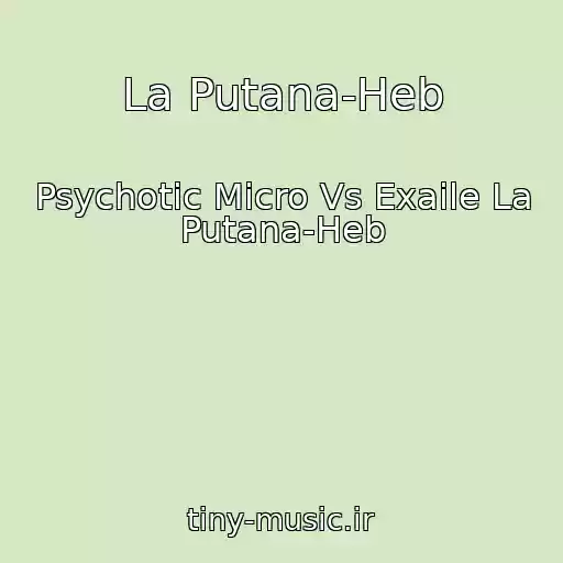 کاور آهنگ La Putana-Heb از Psychotic Micro Vs Exaile La Putana-Heb