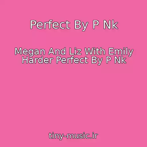 کاور آهنگ Perfect By P Nk از Megan And Liz With Emily Harder Perfect By P Nk
