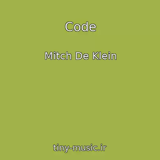 کاور آهنگ Code از Mitch De Klein