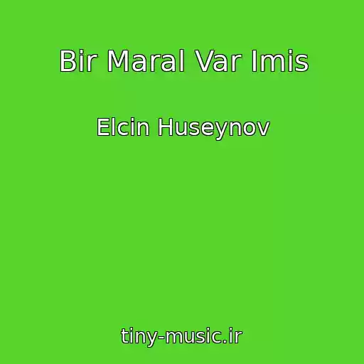کاور آهنگ Bir Maral Var Imis از Elcin Huseynov