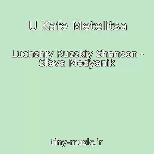 کاور آهنگ U Kafe Metelitsa از Luchshiy Russkiy Shanson - Slava Medyanik