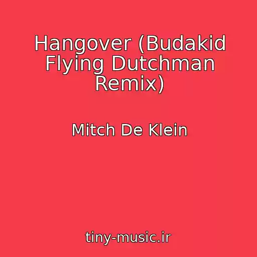 کاور آهنگ Hangover (Budakid Flying Dutchman Remix) از Mitch De Klein