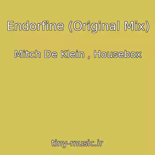 کاور آهنگ Endorfine (Original Mix) از Mitch De Klein , Housebox