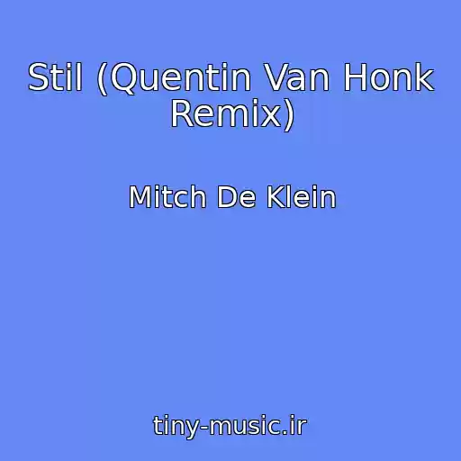 کاور آهنگ Stil (Quentin Van Honk Remix) از Mitch De Klein