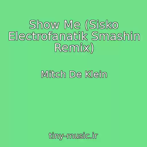 کاور آهنگ Show Me (Sisko Electrofanatik Smashin Remix) از Mitch De Klein