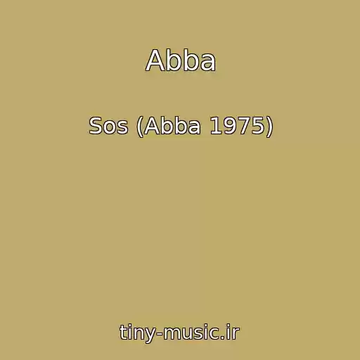 کاور آهنگ Abba از Sos (Abba 1975)