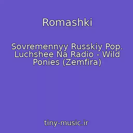 کاور آهنگ Romashki از Sovremennyy Russkiy Pop. Luchshee Na Radio - Wild Ponies (Zemfira)