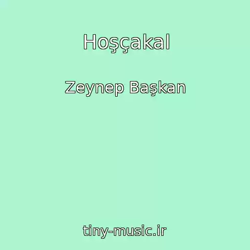 کاور آهنگ Hoşçakal از Zeynep Başkan