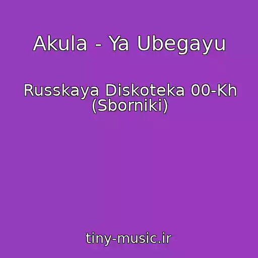 کاور آهنگ Akula - Ya Ubegayu از Russkaya Diskoteka 00-Kh (Sborniki)