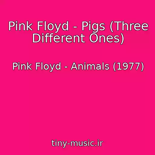 کاور آهنگ Pink Floyd - Pigs (Three Different Ones) از Pink Floyd - Animals (1977)
