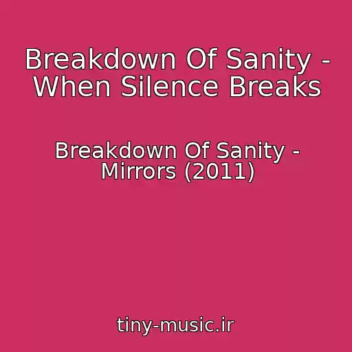 کاور آهنگ Breakdown Of Sanity - When Silence Breaks از Breakdown Of Sanity - Mirrors (2011)