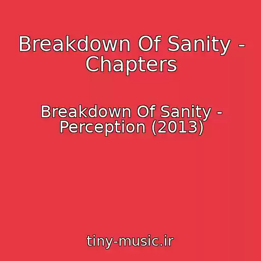 کاور آهنگ Breakdown Of Sanity - Chapters از Breakdown Of Sanity - Perception (2013)