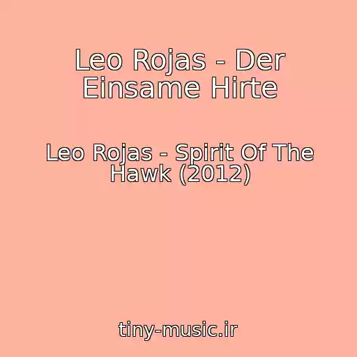 کاور آهنگ Leo Rojas - Der Einsame Hirte از Leo Rojas - Spirit Of The Hawk (2012)