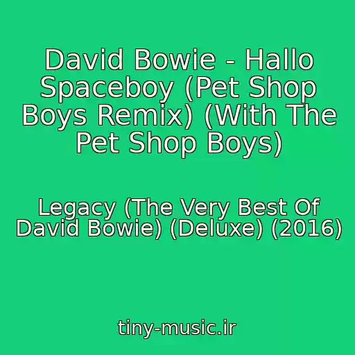 کاور آهنگ David Bowie - Hallo Spaceboy (Pet Shop Boys Remix) (With The Pet Shop Boys) از Legacy (The Very Best Of David Bowie) (Deluxe) (2016)