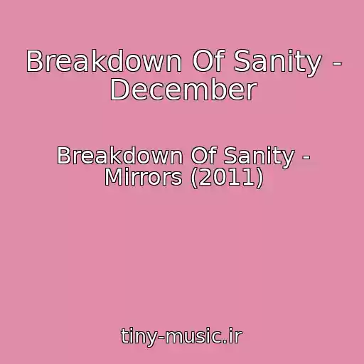 کاور آهنگ Breakdown Of Sanity - December از Breakdown Of Sanity - Mirrors (2011)