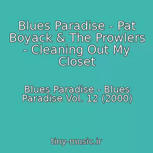 کاور آهنگ Blues Paradise - Pat Boyack & The Prowlers - Cleaning Out My Closet از Blues Paradise - Blues Paradise Vol. 12 (2000)