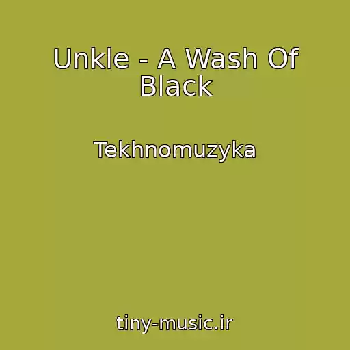 کاور آهنگ Unkle - A Wash Of Black از Tekhnomuzyka