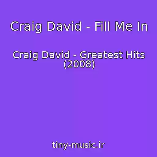 کاور آهنگ Craig David - Fill Me In از Craig David - Greatest Hits (2008)