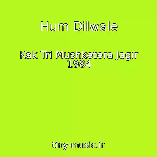 کاور آهنگ Hum Dilwale از Kak Tri Mushketera Jagir 1984
