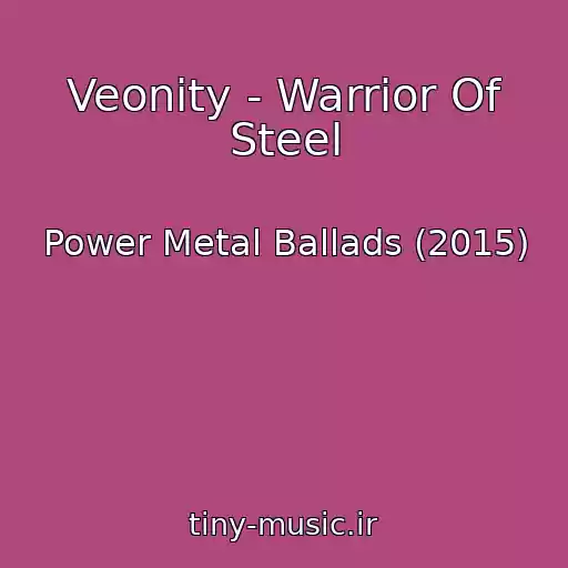 کاور آهنگ Veonity - Warrior Of Steel از Power Metal Ballads (2015)