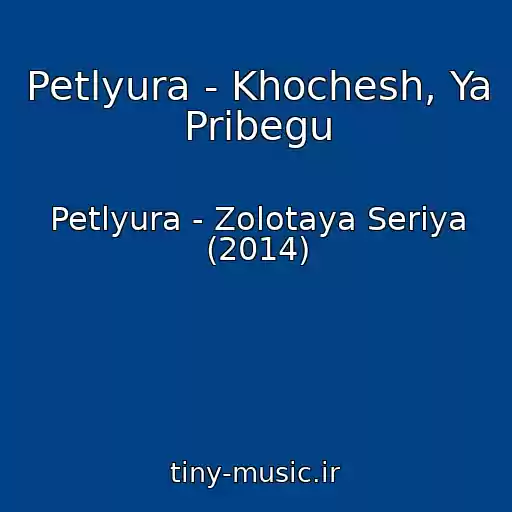 کاور آهنگ Petlyura - Khochesh, Ya Pribegu از Petlyura - Zolotaya Seriya (2014)