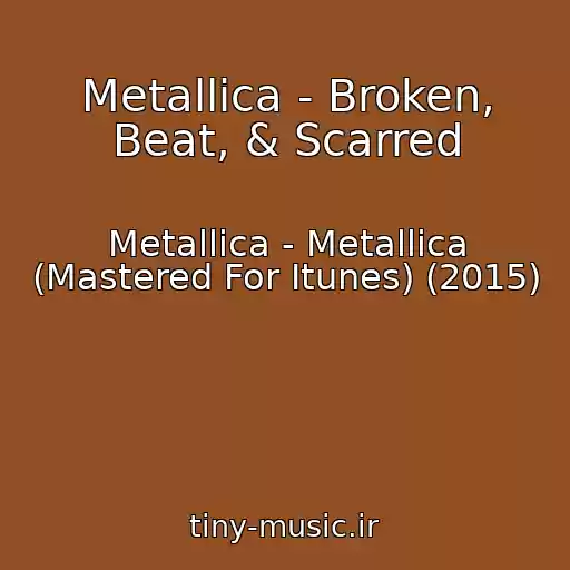 کاور آهنگ Metallica - Broken, Beat, & Scarred از Metallica - Metallica (Mastered For Itunes) (2015)