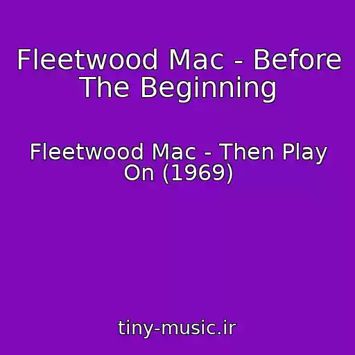 کاور آهنگ Fleetwood Mac - Before The Beginning از Fleetwood Mac - Then Play On (1969)