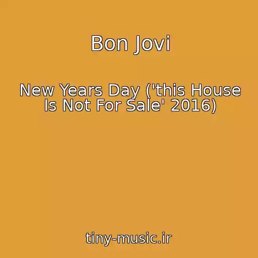کاور آهنگ Bon Jovi از New Years Day ('this House Is Not For Sale' 2016)