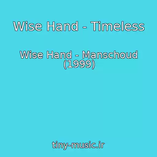 کاور آهنگ Wise Hand - Timeless از Wise Hand - Manschoud (1999)